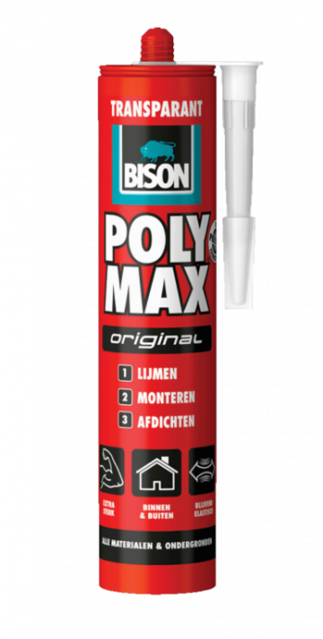 Bison Poly Max Original - transparant