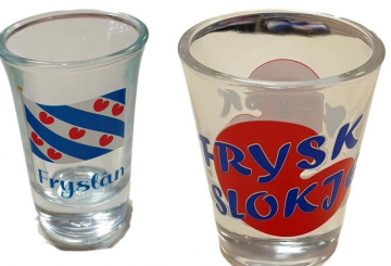 Borrelglas hoog fries