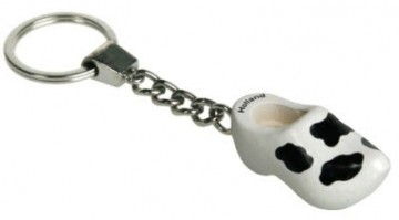 Sleutelhanger 1 klompje koemotief