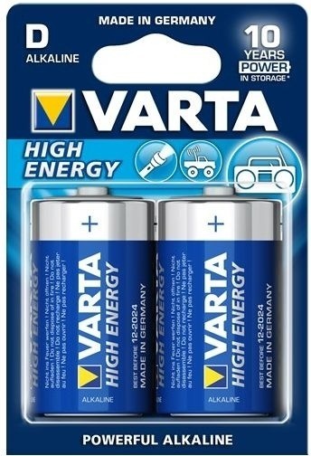 Varta longlife power alkaline d lr20 blister 2